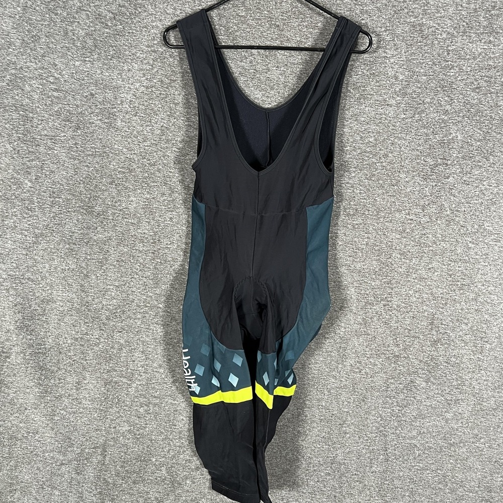 Capo Padded Cycling Bib Leggings Mens X-Large Black Group‎ Health Team
